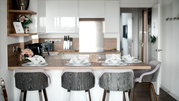 Apartment, 2 Bedrooms, Patio, Garden View | Private kitchen | Coffee/tea maker, microwave, electric kettle - Brand New Beachfront Ground Floor With Garden 2 Bed Apartment 6 Guests (Bournemouth)