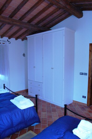 Apartment, 2 Bedrooms, Smoking, Balcony | 2 bedrooms, iron/ironing board, travel cot - Three-room Apartment on the Outskirts of Chianti (Bucine)