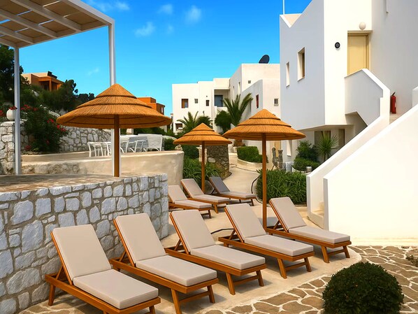 Terrace/patio - Private Villa Full View for up to 10 Vacationers (Hersonissos)