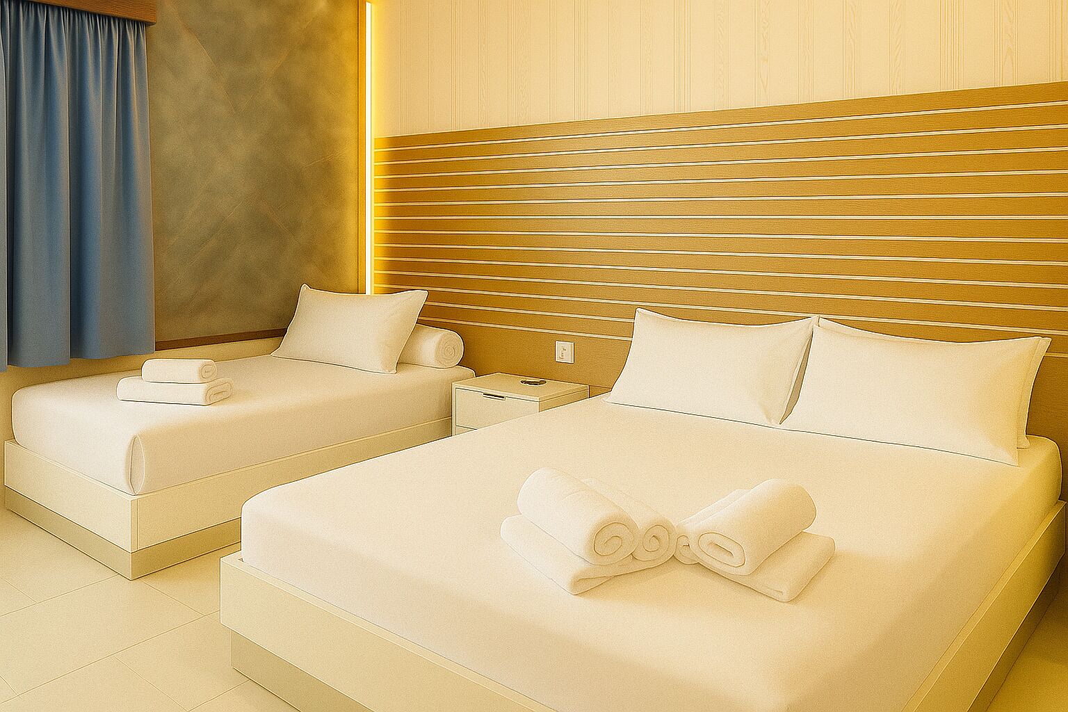 Apartemen, 2 kamar tidur, Boleh Merokok, balkon | 4 kamar tidur