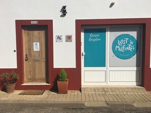Detalhe da fachada