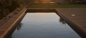 Villa Rosa ****, piscine chauffée privative vue mer et maquis, 10 mn de la plage