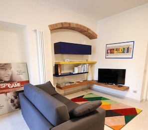 公寓, 1 间卧室 | 起居区 | 平板电视