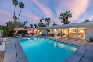 A heated pool - The Marquee at Twin Palms – Design Icon (Palm Springs)