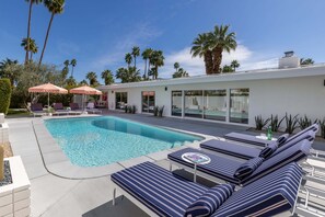 A heated pool - The Marquee at Twin Palms – Design Icon (Palm Springs)