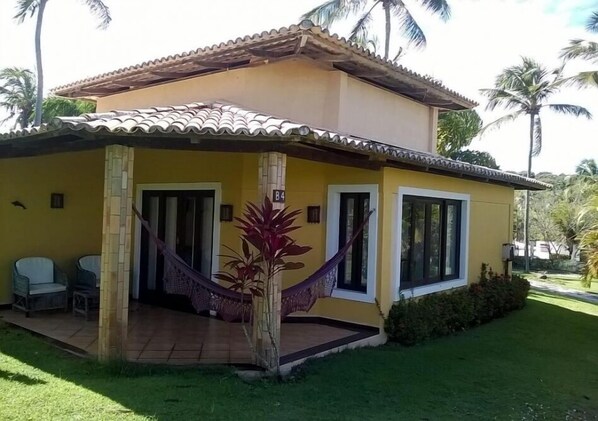 Bangalô | 2 quartos, roupa de cama