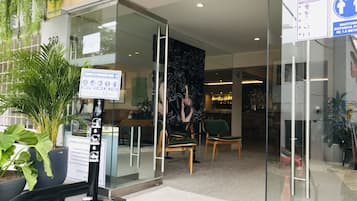 Façade de lâhĂ©bergement