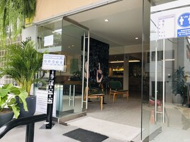 Facciata della struttura