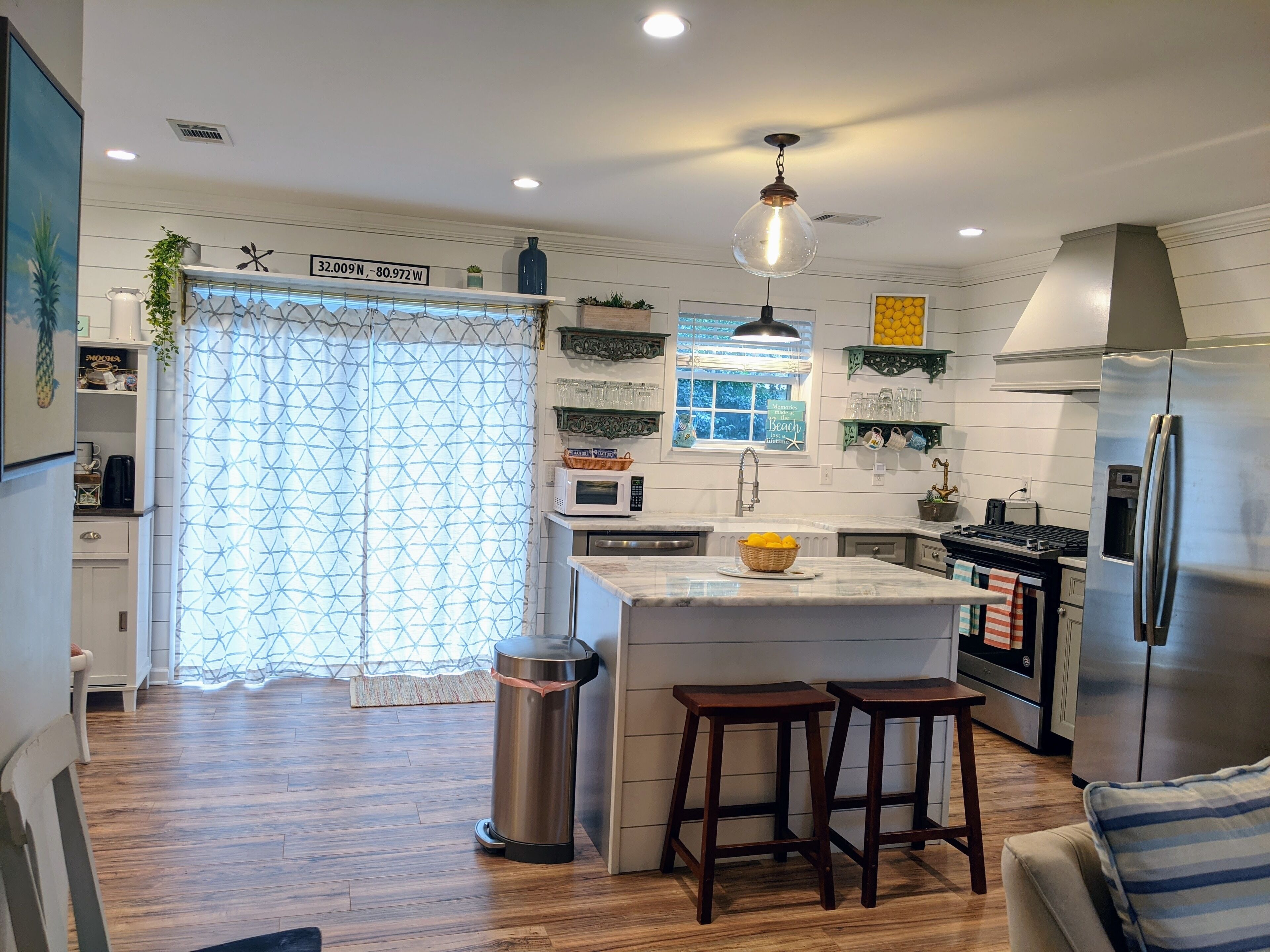 Clean Coastal Ranch Home Located Between the Beach and the City!