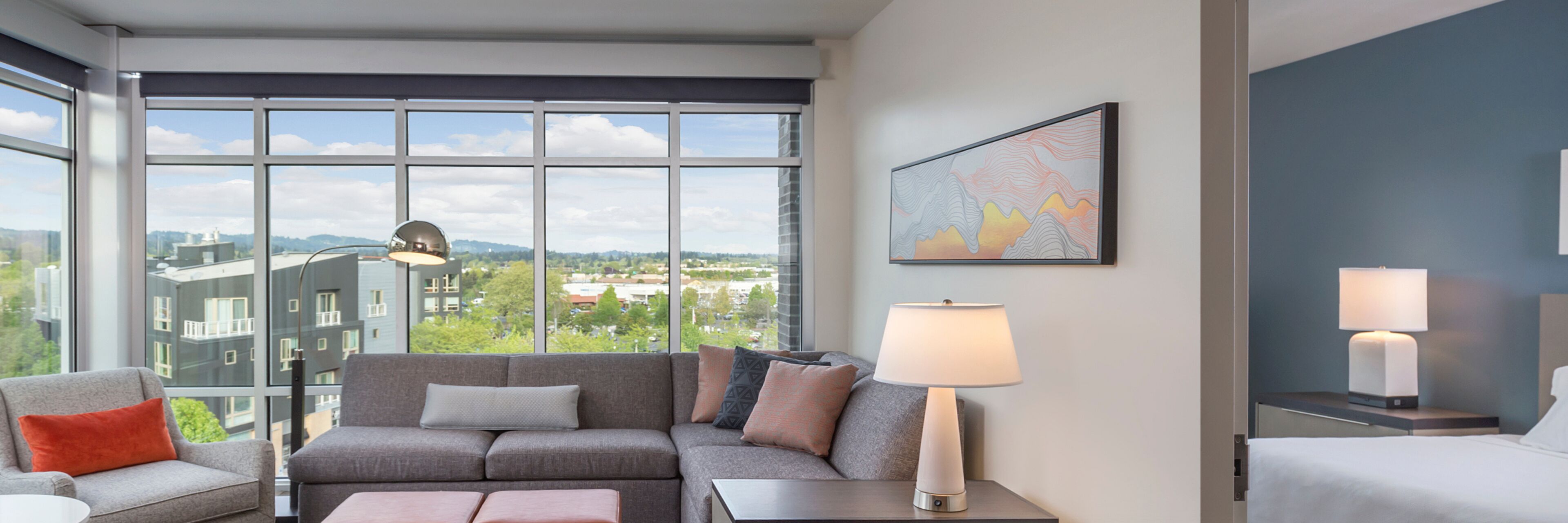 Suite, 1 Bedroom, Accessible (1 King Bed, With Shower) | Individually furnished, desk, laptop workspace, free cribs/infant beds