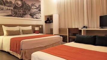 Minibar, in-room safe, desk, free WiFi