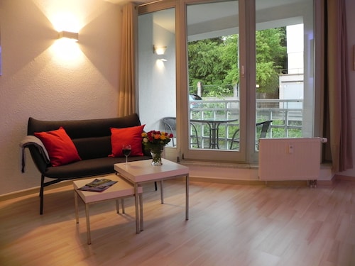Studio apartment "Garden I", underground parking, balcony, central, clinic on foot (EK/OSK)