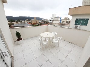 Outdoor dining - 122, Ótimo Apartamento da Descanso (SC)