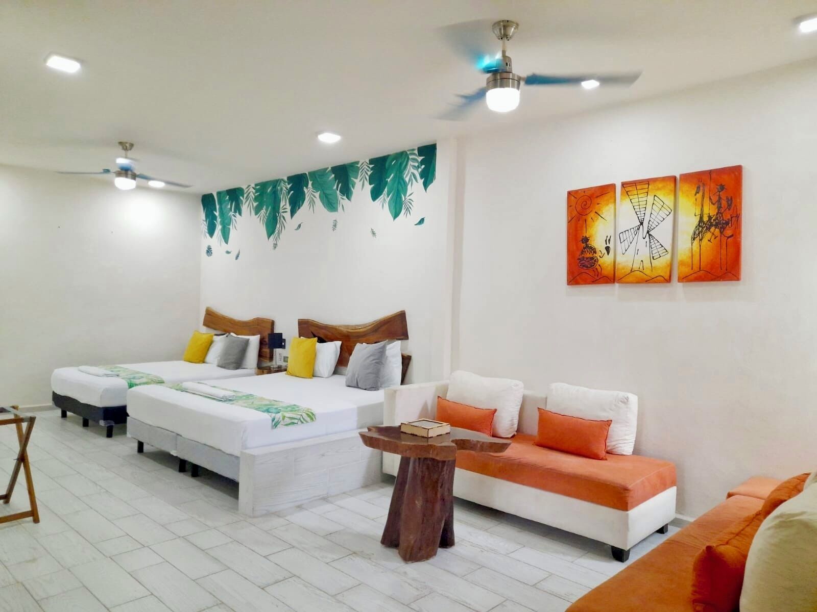 junior room, multiple beds | free wifi, bed sheets