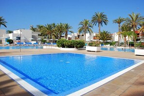 Outdoor pool - TENERIFE, FIBER OPTIC, POOL, TOTAL RELAX, 2 PEOPLE (Arona)