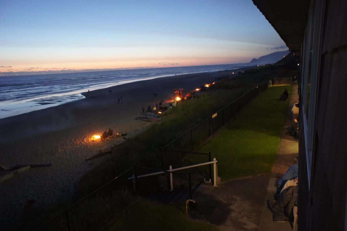 Accommodatie ligt op het strand