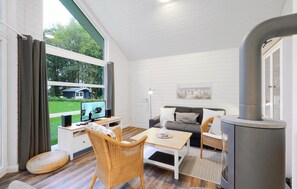 Fernseher, Kamin