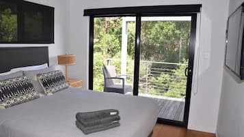 5 habitaciones, internet y ropa de cama