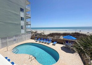 Pool - Captain's Walk III 1D - Oceafront in Garden City Beach, SC (Garden City)