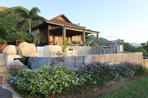 Alberca al aire libre 