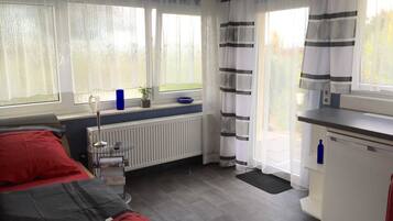 1 Schlafzimmer, Reisekinderbett, WLAN, Bettwäsche