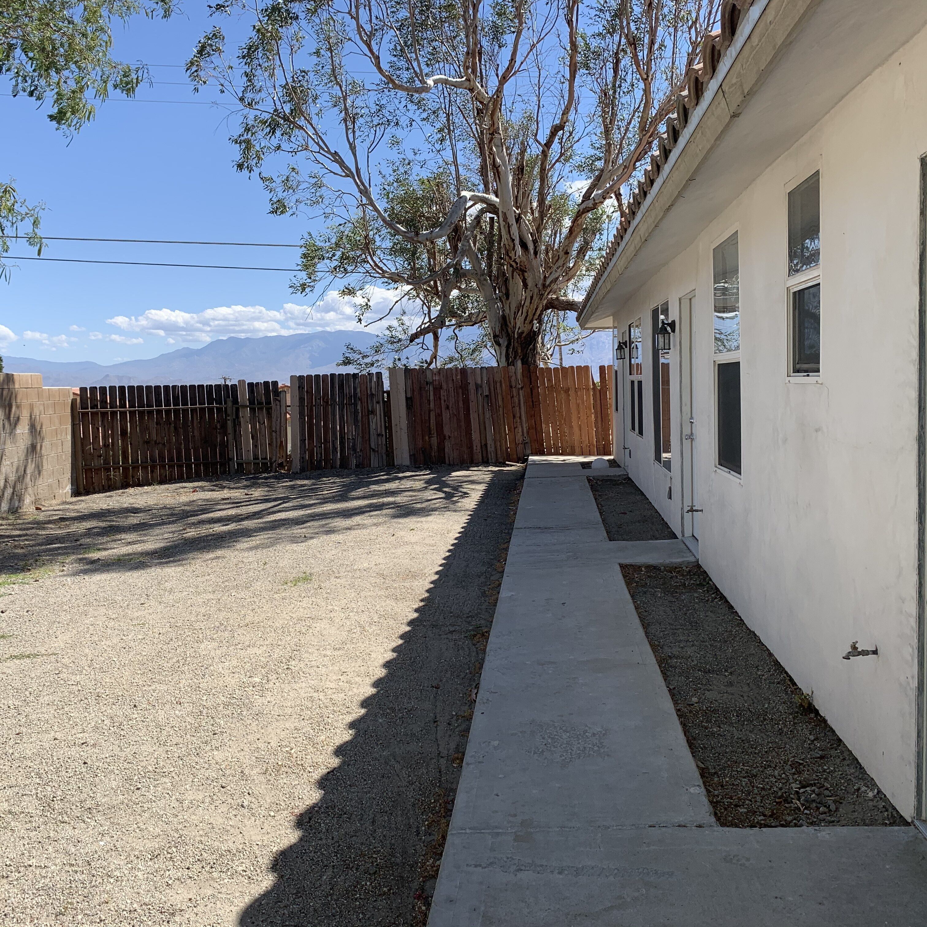 Enceinte de l’hébergement