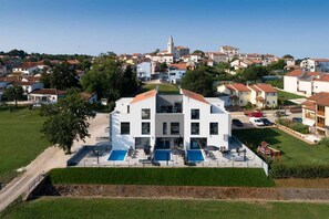 Aerial view - Casa Levant (Funtana)