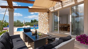 Terrace/patio - Hiza Gaspari (Porec)