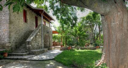 Traditional stone built cottage at the heart of the rural Lefkada