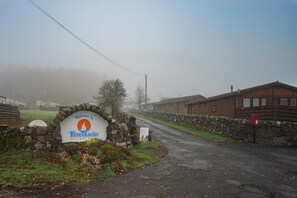 Chalet, Multiple Beds | Exterior - Family Caravan at Beautiful Three Lochs Park (Newton Stewart)