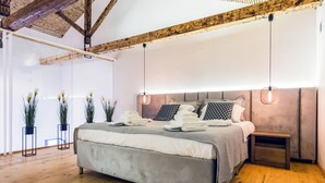 デラックス アパートメント | 2 室のベッドルーム、セーフティボックス (室内)、デスク、ノートパソコン用作業スペース