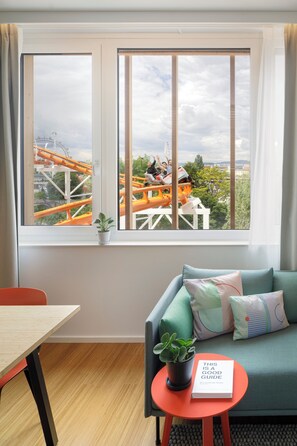 Loftsrom – standard | Byutsikt