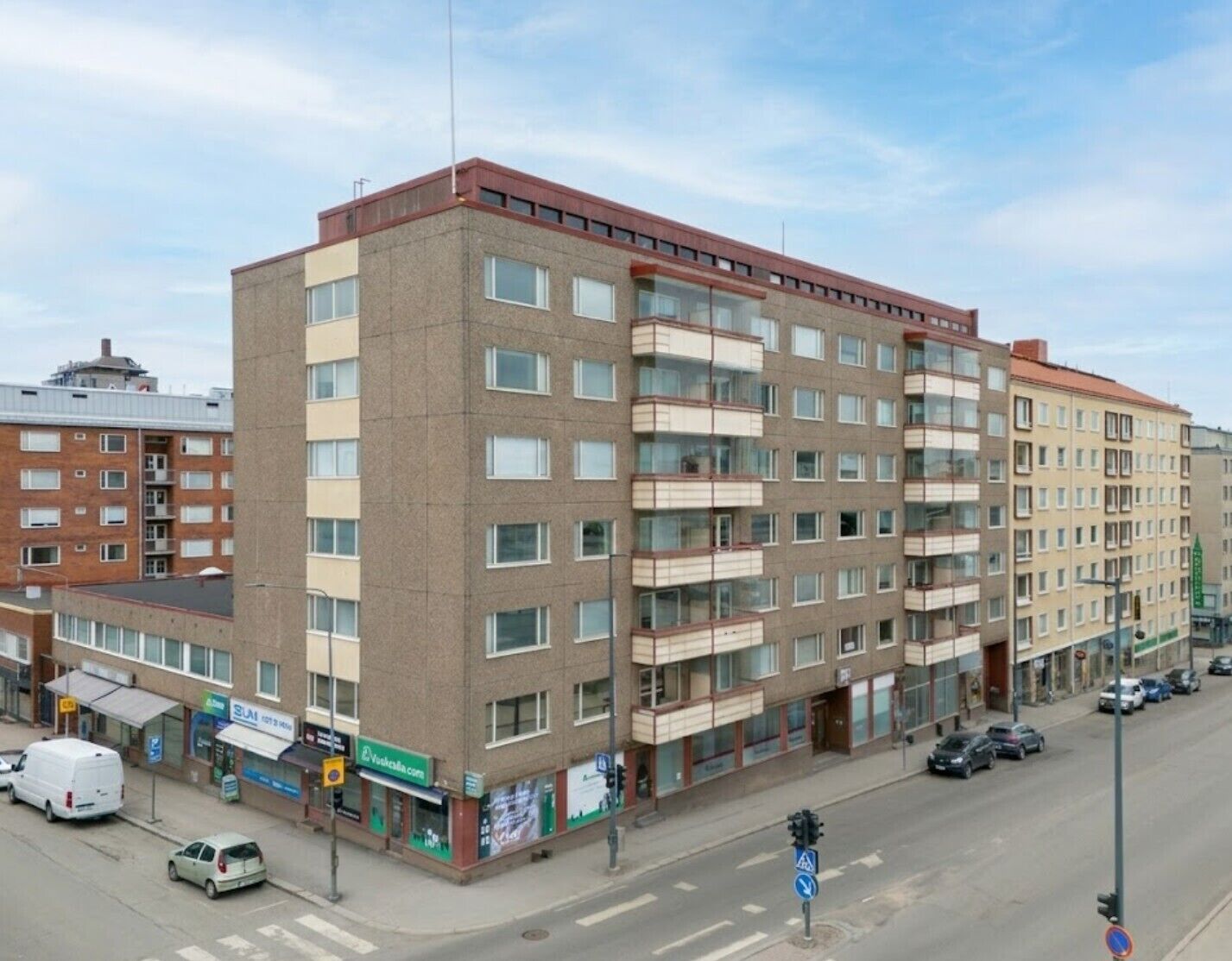 Fachada da propriedade