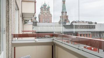 Vue depuis lâhĂ©bergement