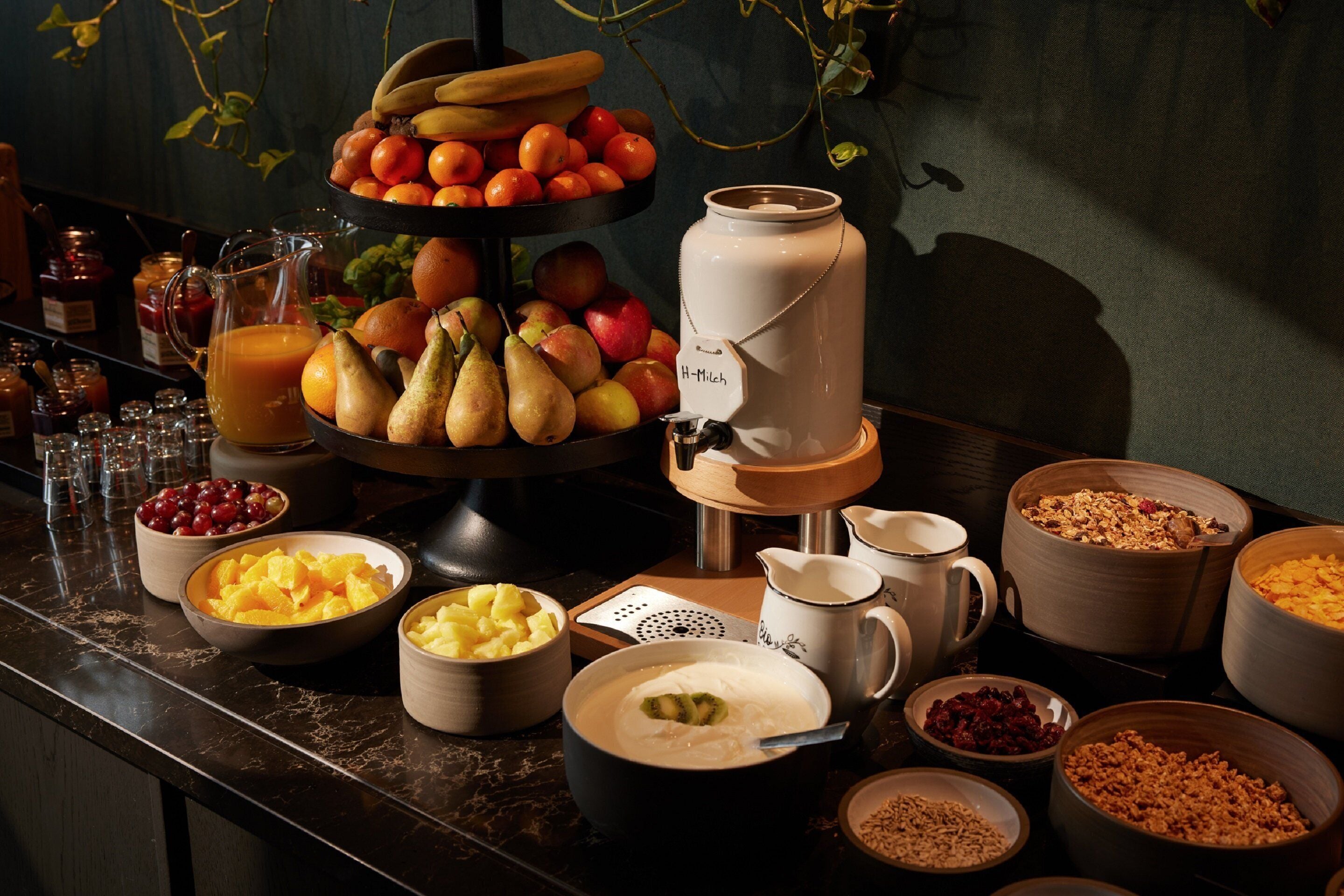 daily continental breakfast for a fee