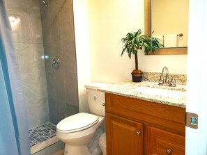 Shower, towels