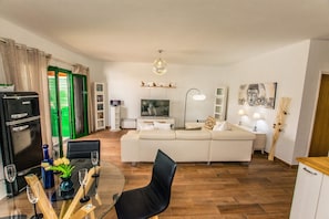 Televisie en een dvd-speler