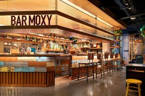 Serves lunch, dinner, and happy hour - Moxy Austin - University (Austin)