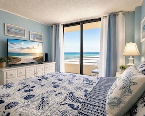 2 bedrooms, iron/ironing board, WiFi, bed sheets - Stunning Oceanfront Condo with Breathtaking Sunrise & Sunset Views!!! (Daytona Beach Shores)