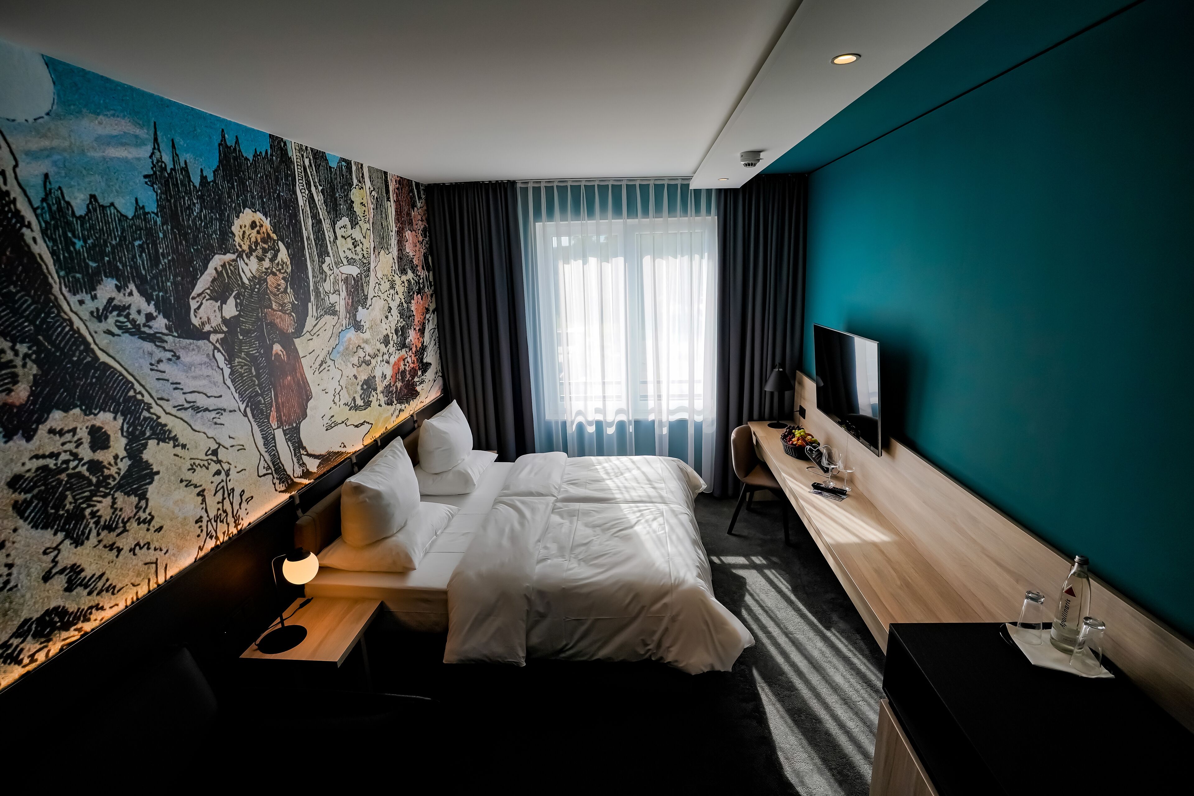 classic double room | minibar, in-room safe, laptop workspace, soundproofing