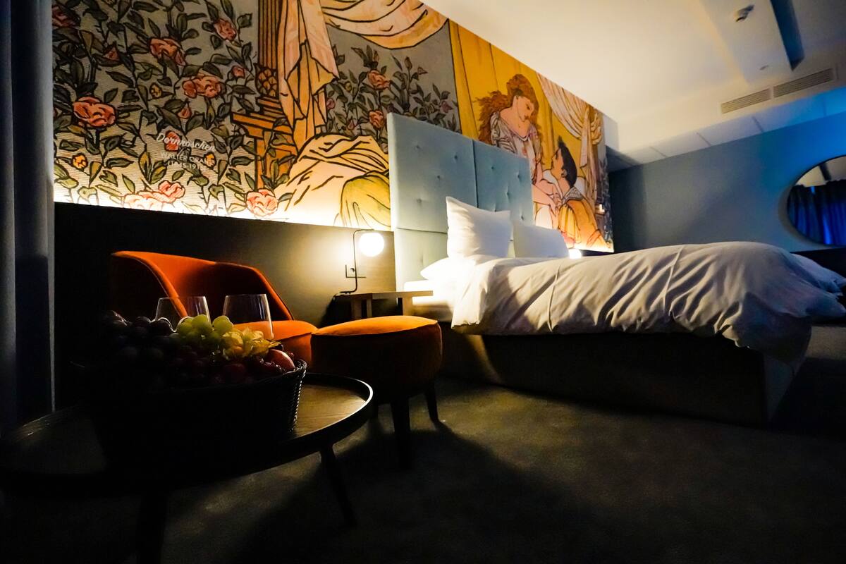 luxury double room | minibar, in-room safe, laptop workspace, soundproofing