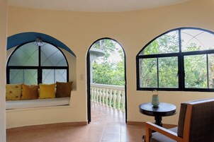 Quarto casal panorâmico, 1 quarto (Lajas) | Área de estar