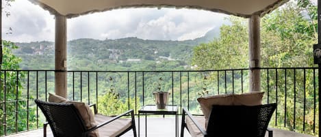 Vue sur les montagnes