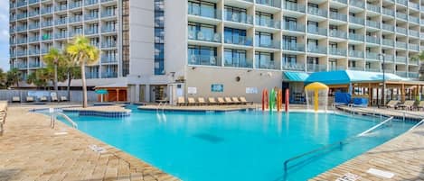 Condo, 2 Bedrooms, Balcony, Partial Ocean View (2651) | Pool