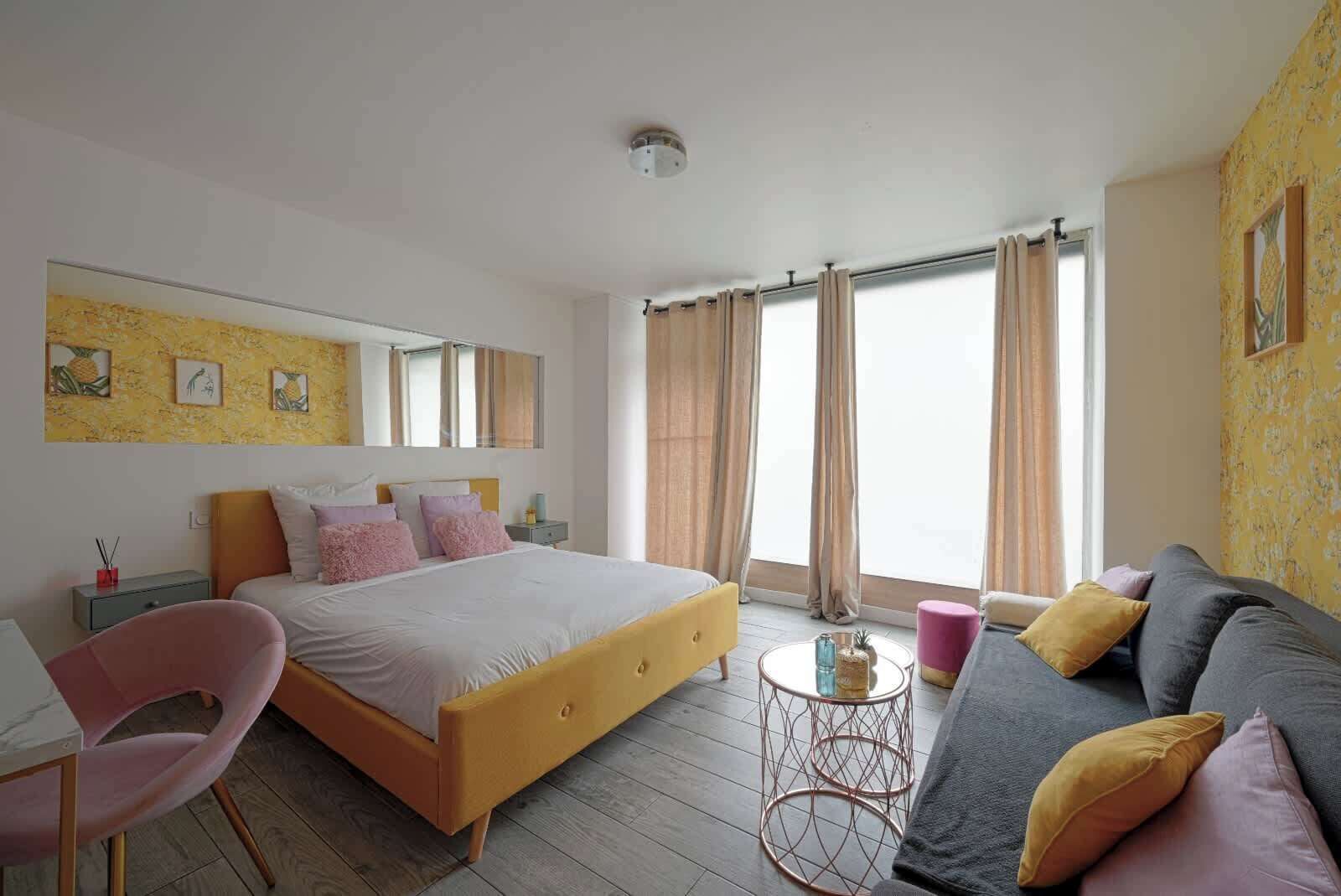 Bügeleisen/Bügelbrett, WLAN, Bettwäsche