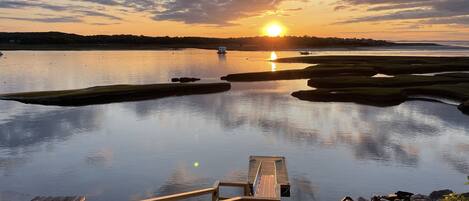 Vue depuis l’hébergement
