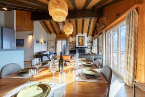Dining - Greppons O 040 - MOUNTAIN apartment 8 pers (Veysonnaz)