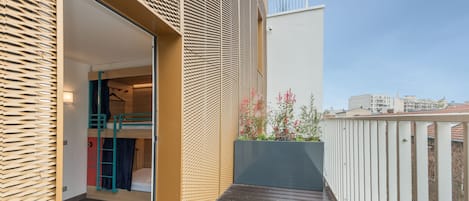 Vue depuis le balcon