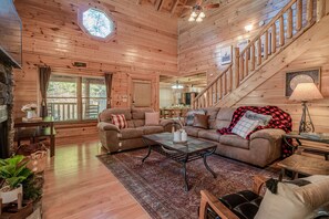 Premium Cabin | View from room - Bear Vista Retreat w HotTub Pool View (Sevierville)