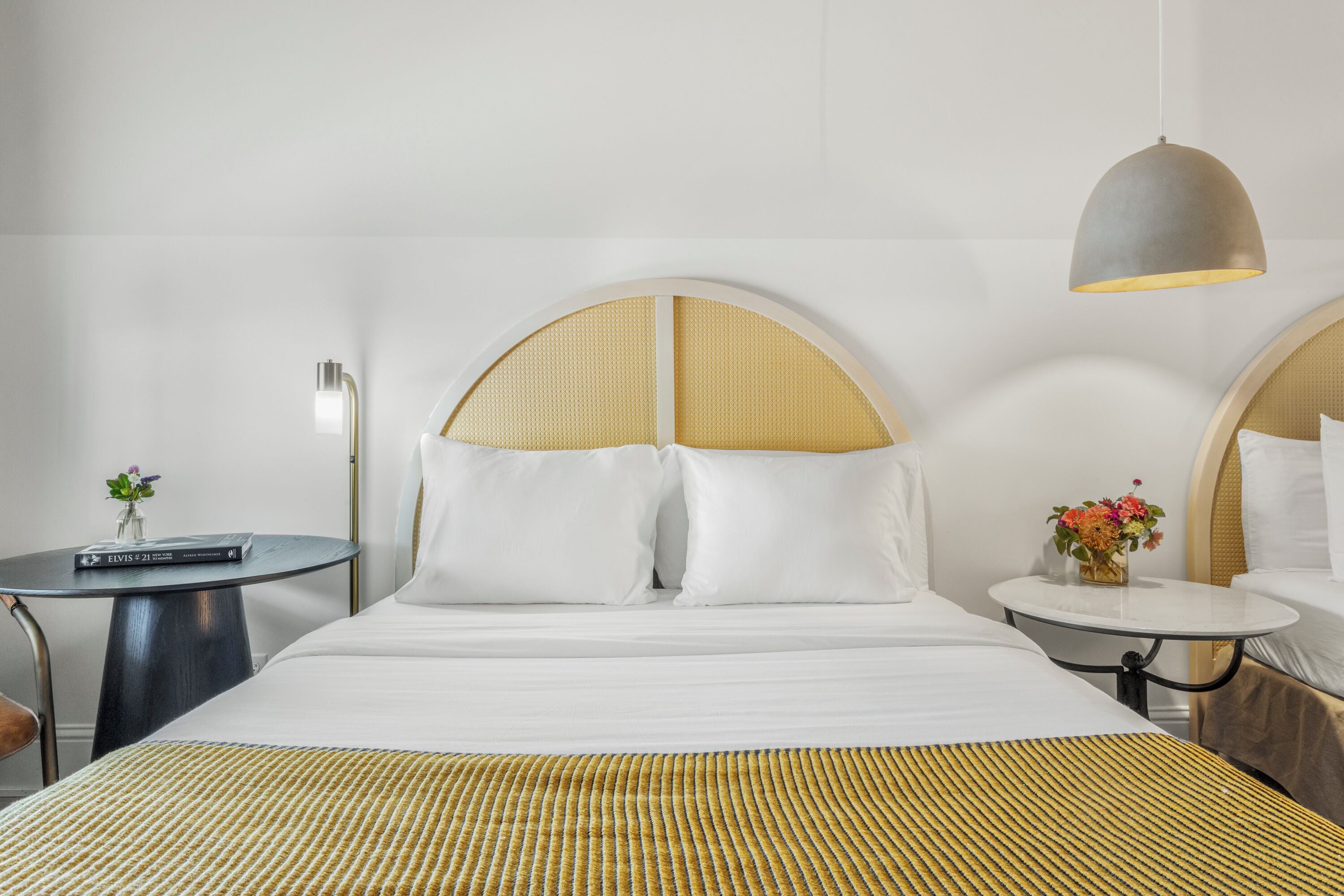 double queen | 1 bedroom, premium bedding, memory-foam beds, desk